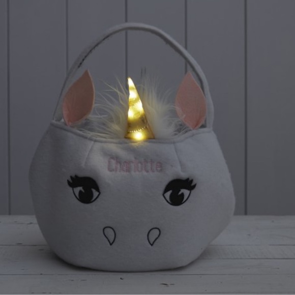 Pottery Barn Kids Light Up Unicorn Treat Bag - Picture 11 of 12